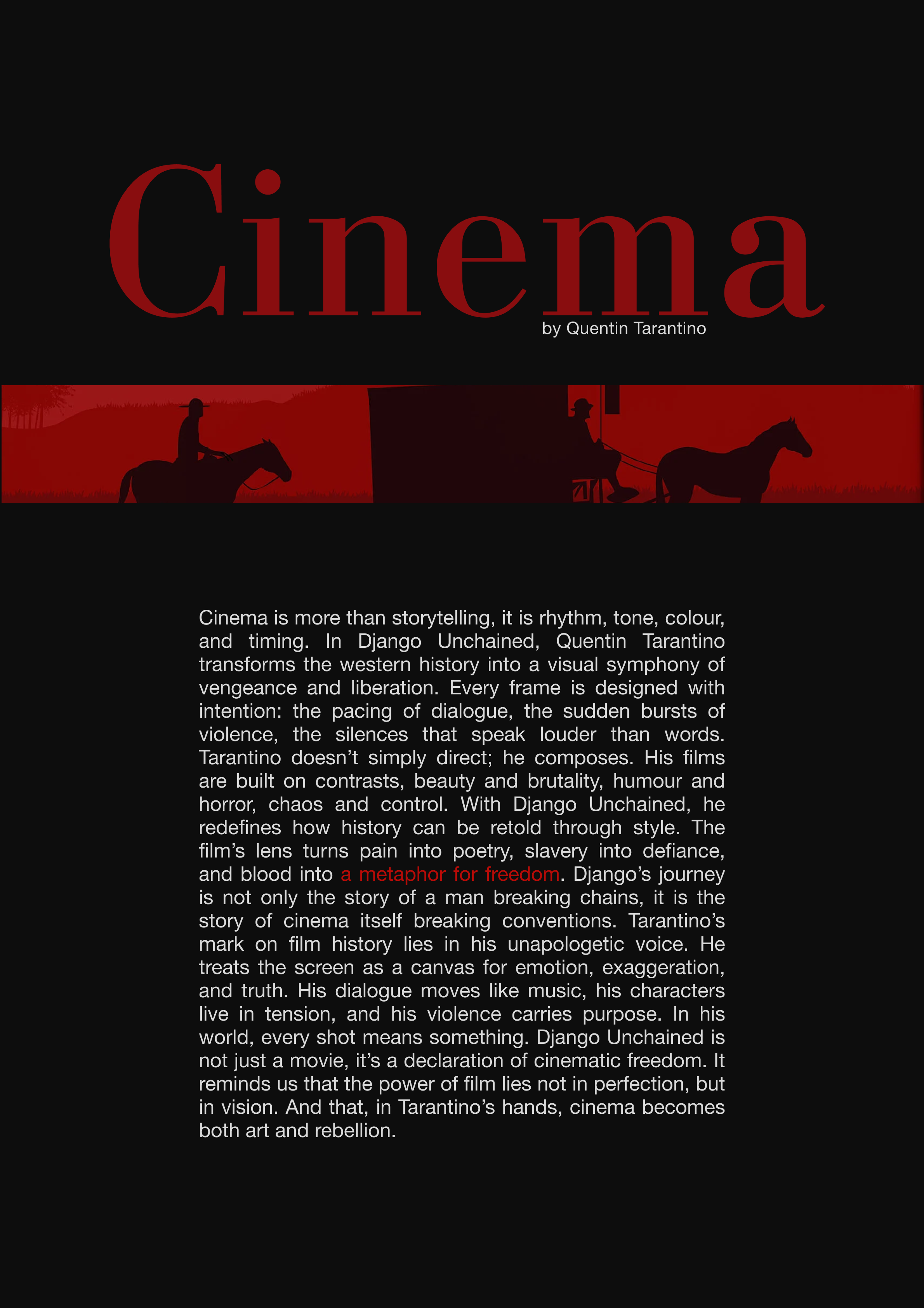 Cinema poster